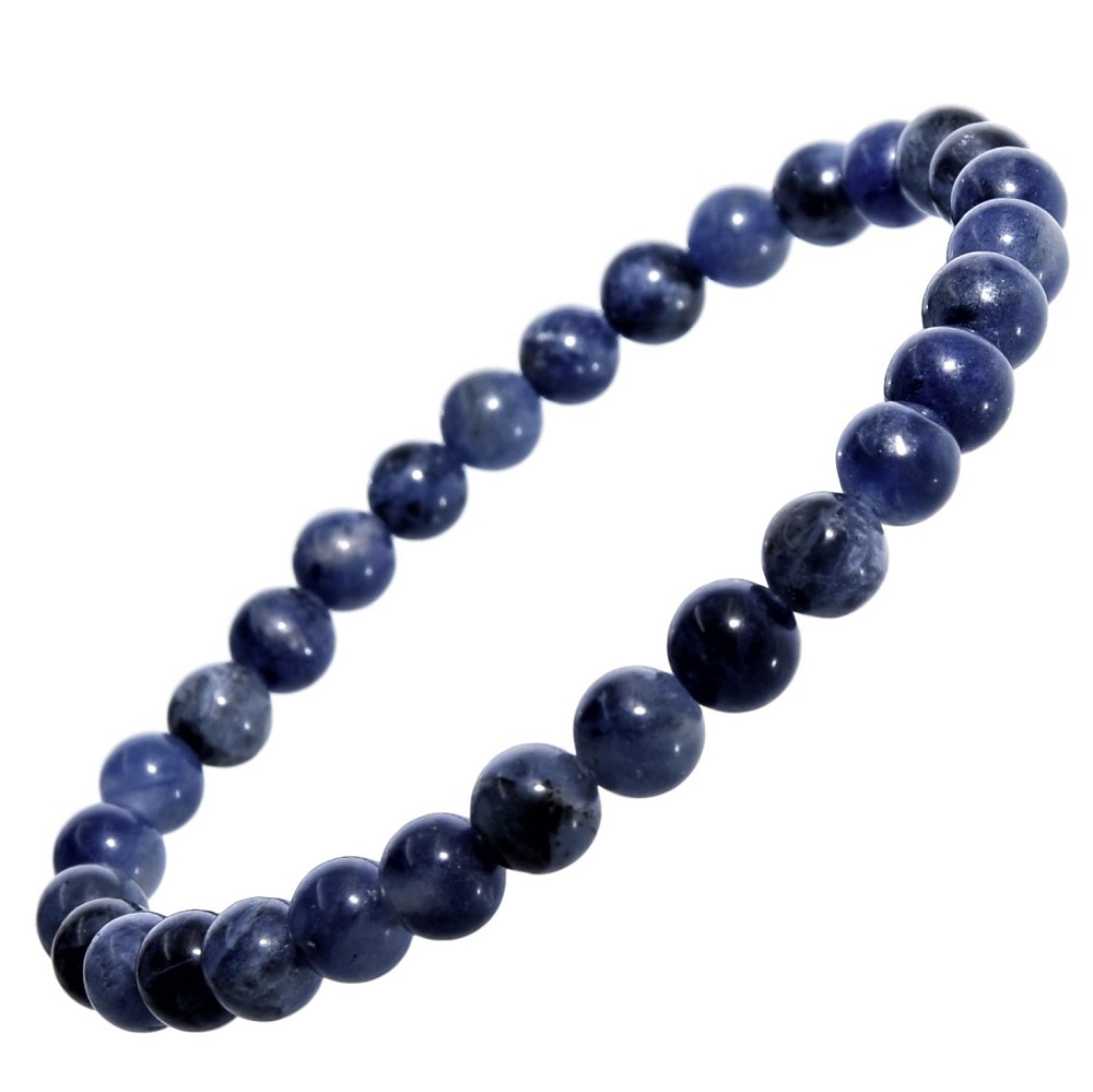 Identiteit Steil Niet essentieel Armband aus blauem Sodalith für alle Größen passend jetzt im Shop Zinzin  Edelsteine kaufen | Edelstein Armbänder | Heilsteine | Zinzin