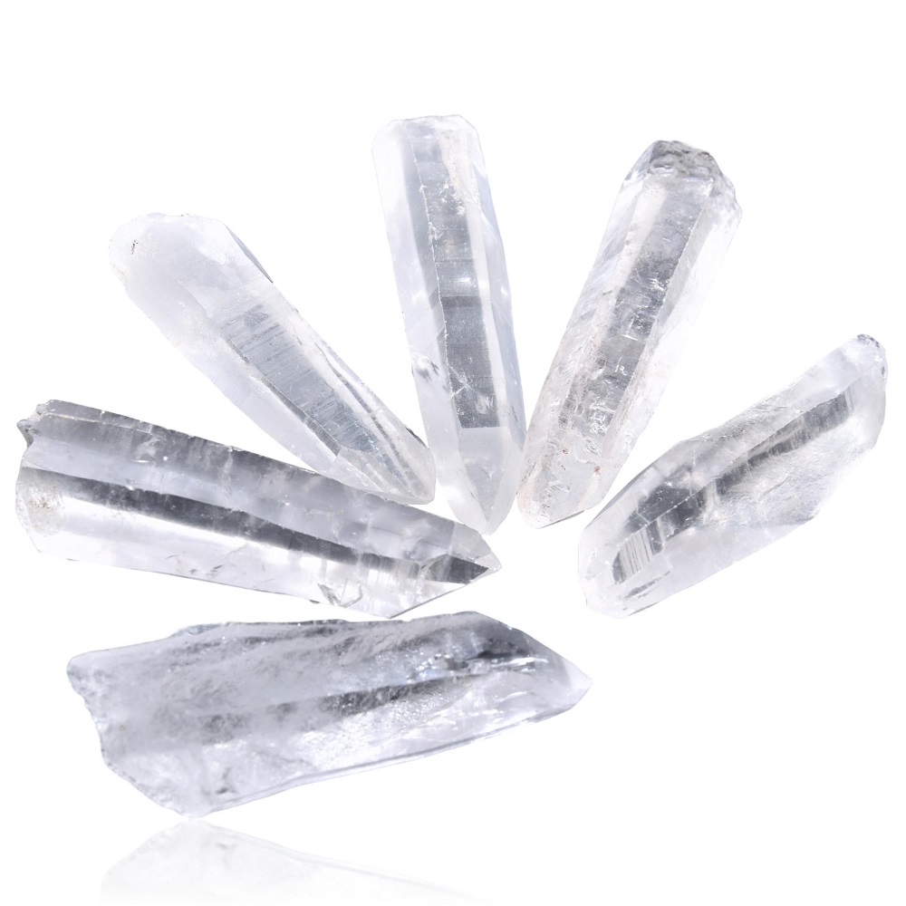 Bergkristall Spitzen geschliffen und poliert 10-500 g je Stück AA Qualität 