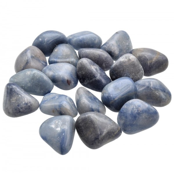 Blauquarz-trommelsteine